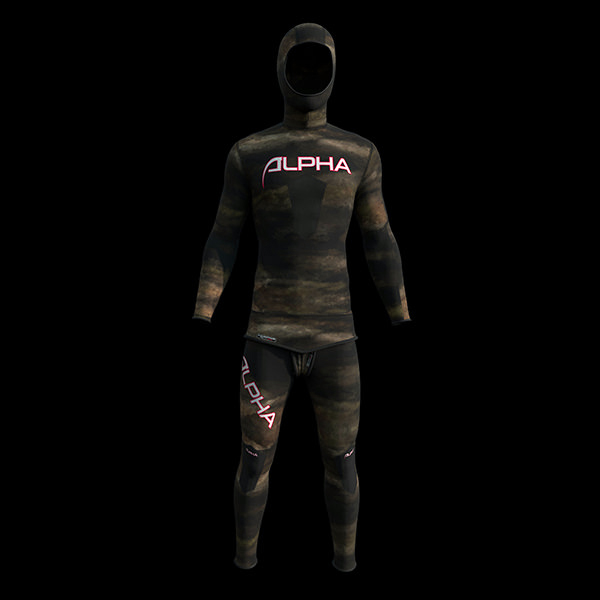 Tailored spearfishing wetsuit
