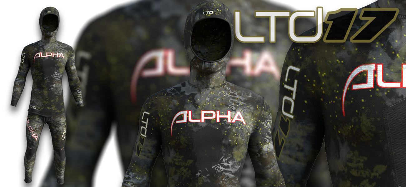 Spearfishing camo Wetsuit smooth skin open cell, lined wetsuits camo