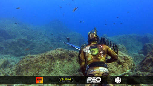 Pesca sub Schienalino Alpha