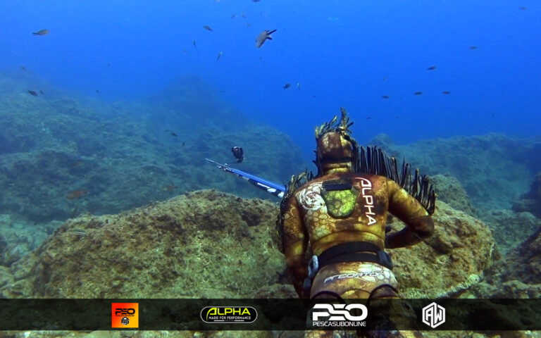 Pesca sub Schienalino Alpha