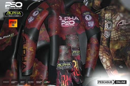 Winter spearfishing wetsuits