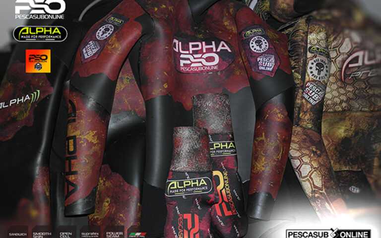 Winter spearfishing wetsuits