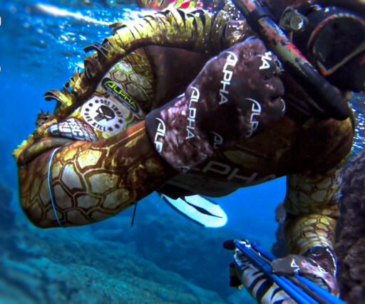 Spearfishing wetsuits camo