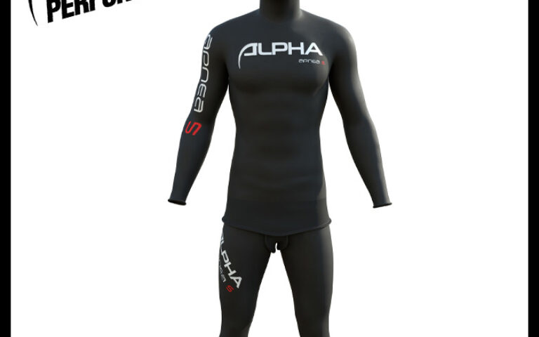 Combinaison lisse chasse sous-marine Alpha camo