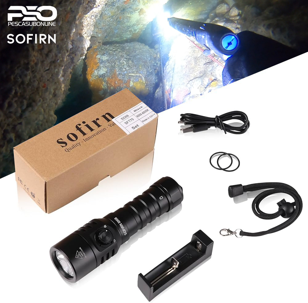 Torcia Pesca Sub Sofirn SD06