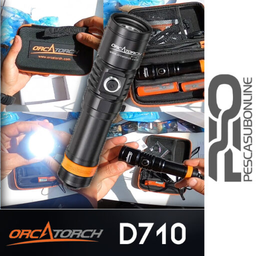 Torcia subacquea Orcatorch D710