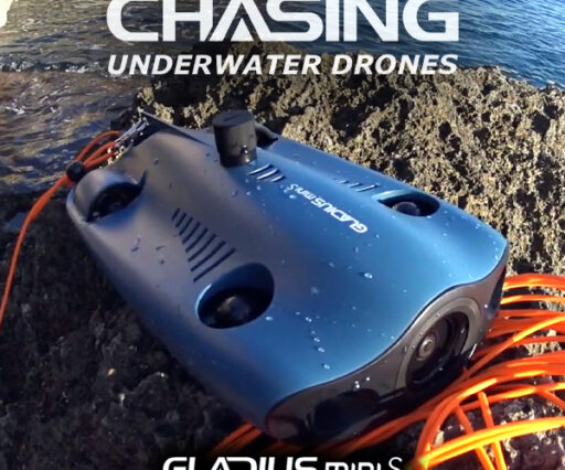 Underwater Drone Chasing Gladius Mini
