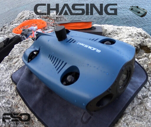 Underwater Drone Chasing Gladius